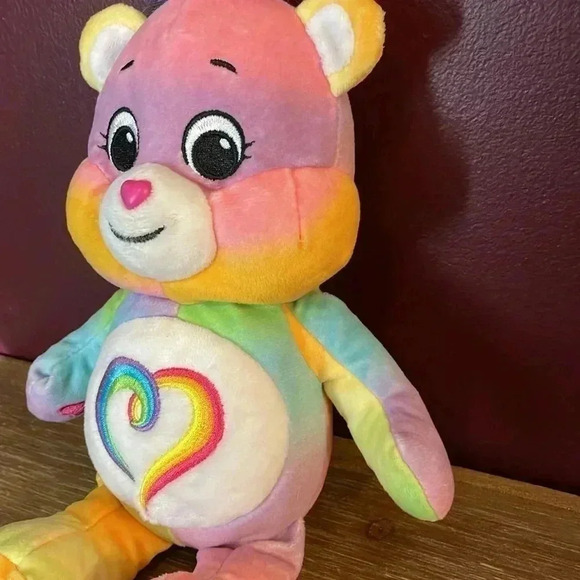 Care Bear Rainbow Heart Togetherness 10” - Picture 9 of 12